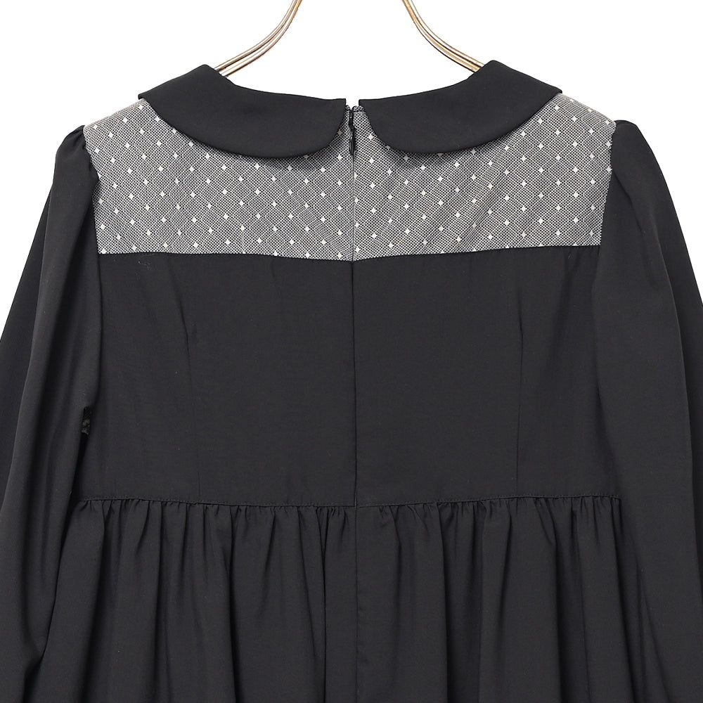 Frill doll high waist dress