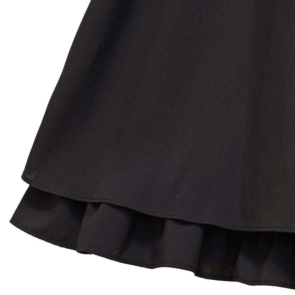 Frill doll high waist dress