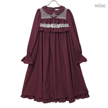 画像をギャラリービューアに読み込む, フリルドールハイウエストワンピース
