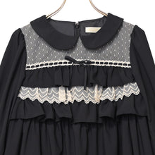 画像をギャラリービューアに読み込む, フリルドールハイウエストワンピース
