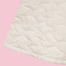 将图片加载到图库查看器，Ribbon quilted long coat

