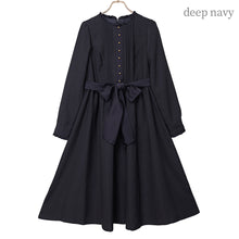 将图片加载到图库查看器，Emma waist ribbon dress
