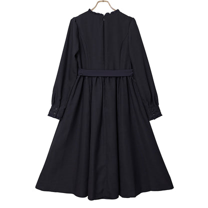 Emma waist ribbon dress