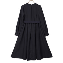将图片加载到图库查看器，Emma waist ribbon dress
