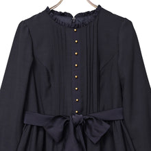 将图片加载到图库查看器，Emma waist ribbon dress
