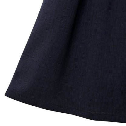 Yoke switch front button dress