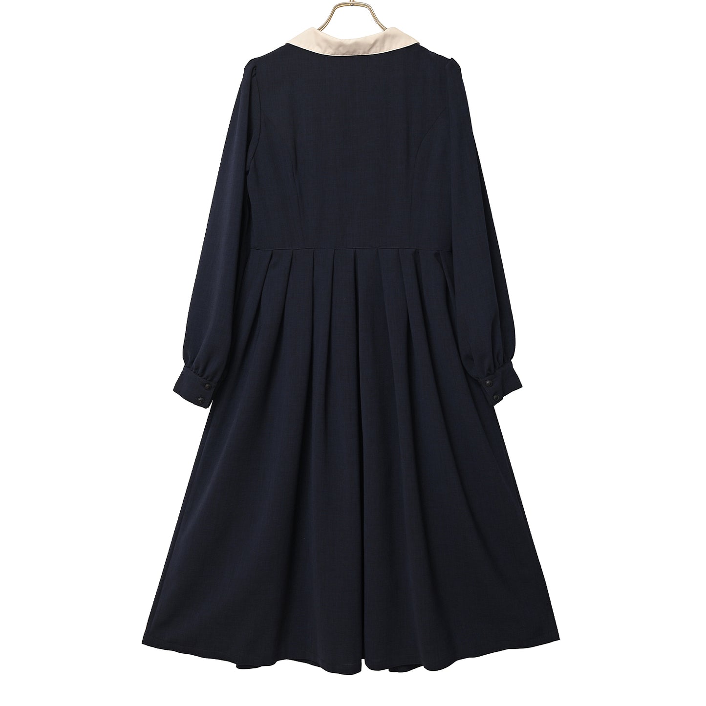 Yoke switch front button dress