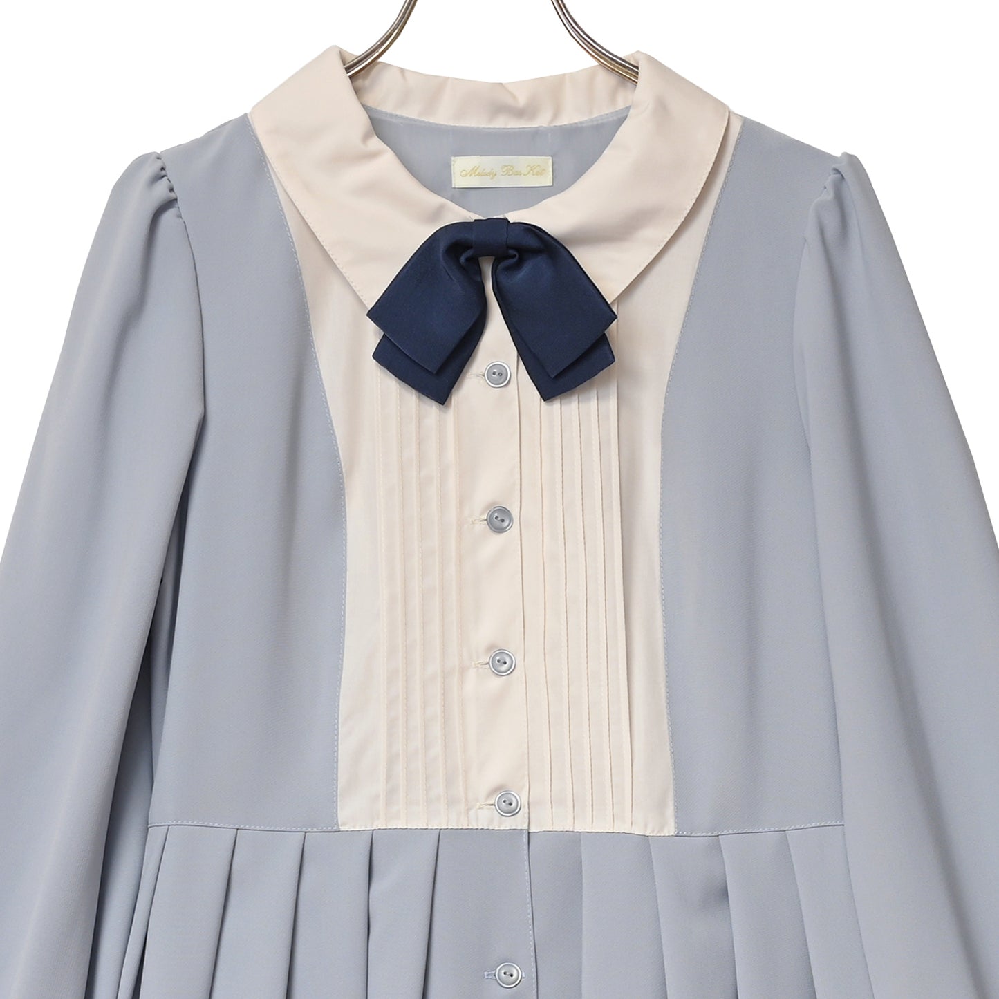 Yoke switch front button dress