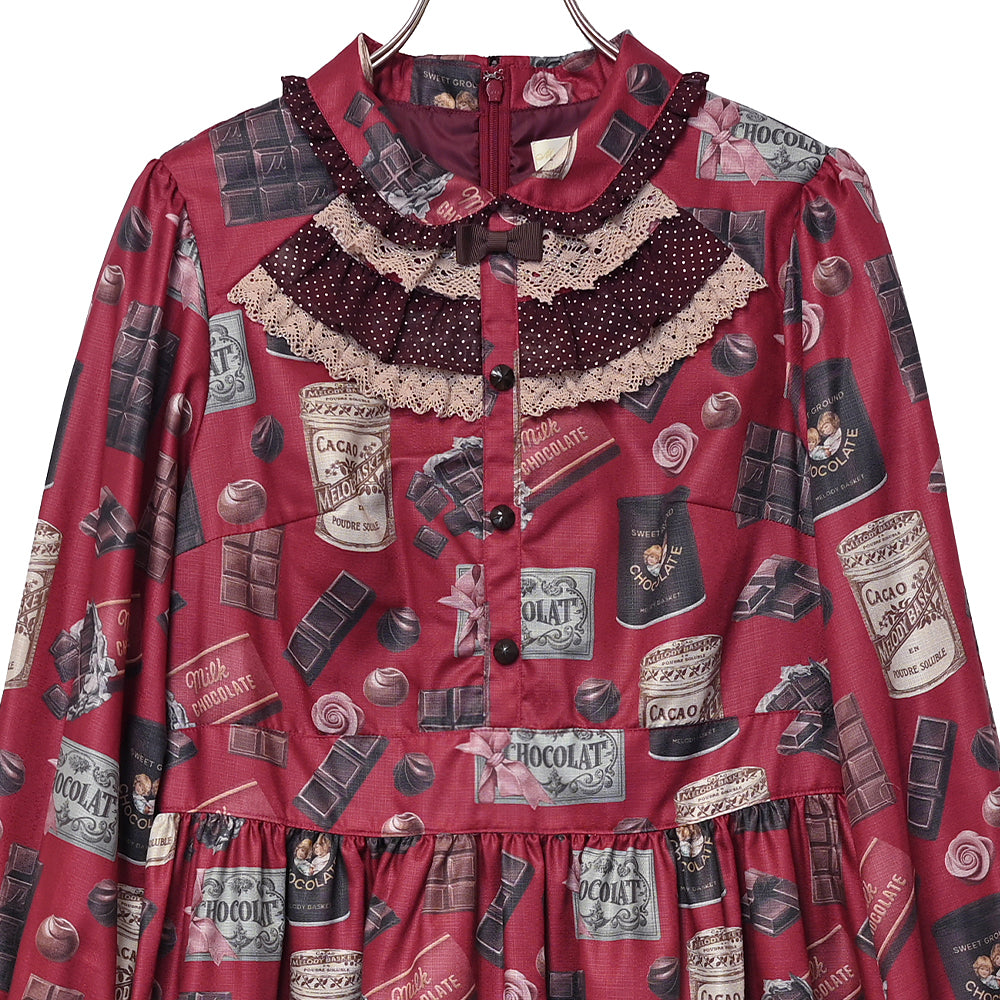 Chocolatier's Atelier round collar dress