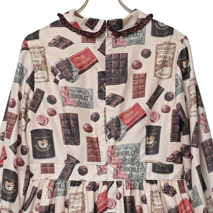 Chocolatier's Atelier round collar dress