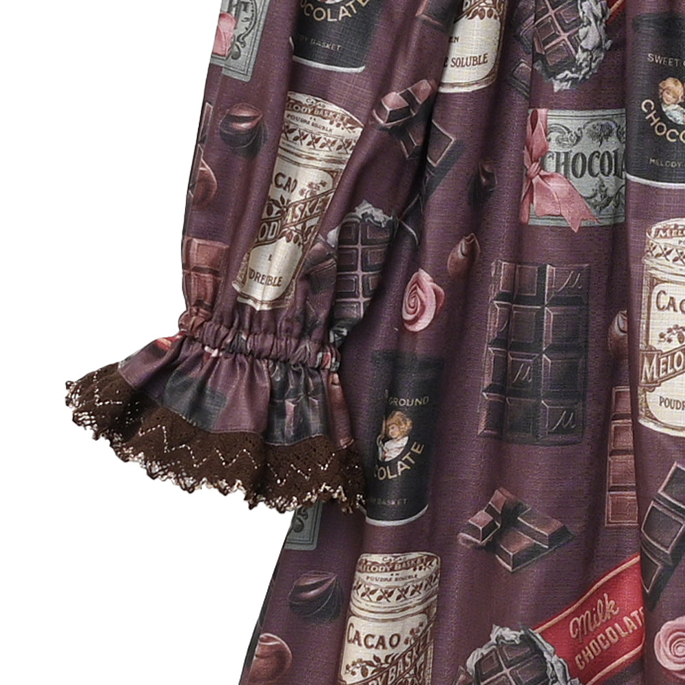 Chocolatier's Atelier round collar dress