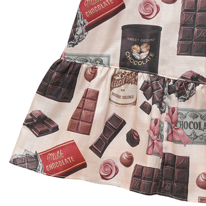 Chocolatier's Atelier round collar dress