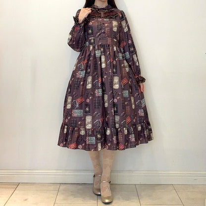Chocolatier's Atelier round collar dress