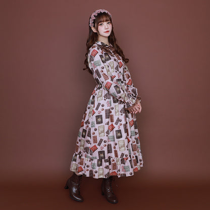 Chocolatier's Atelier round collar dress