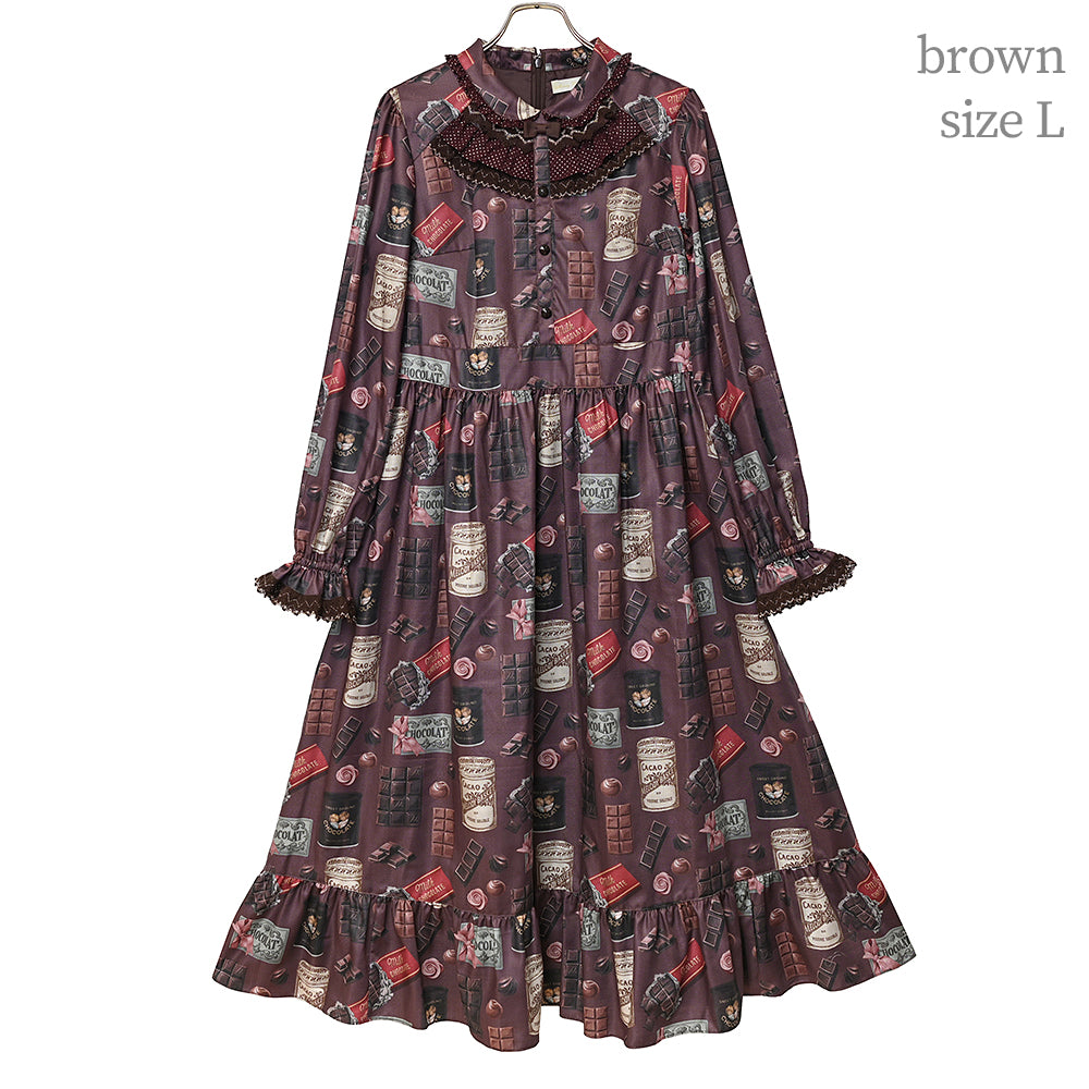 Chocolatier's Atelier round collar dress