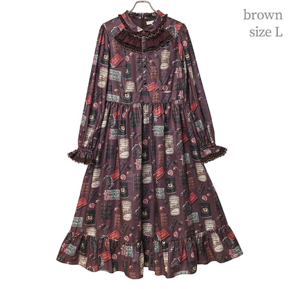 Chocolatier's Atelier round collar dress