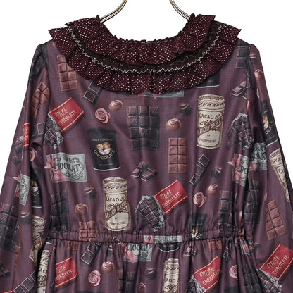 Chocolatier's Atelier frill lace collar dress