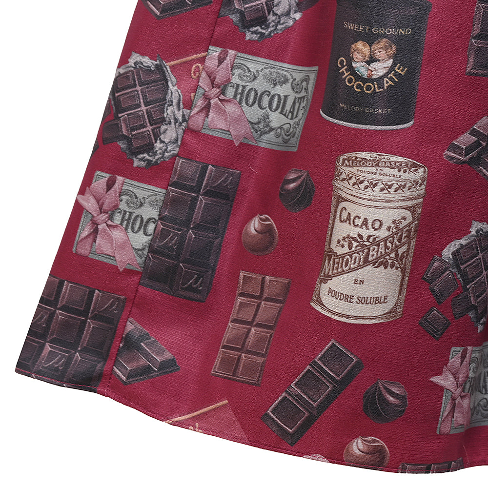 Chocolatier's Atelier frill lace collar dress