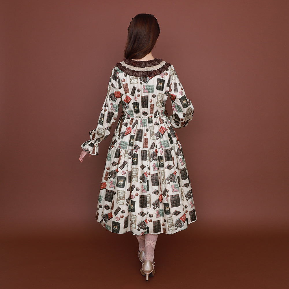 Chocolatier's Atelier frill lace collar dress