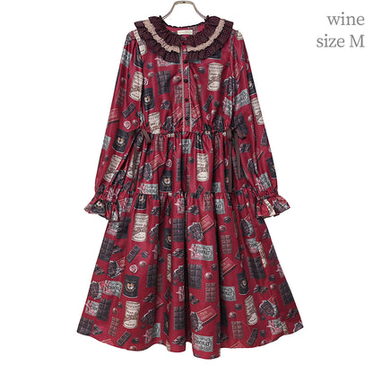 Chocolatier's Atelier frill lace collar dress