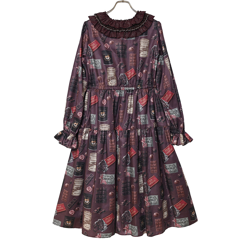 Chocolatier's Atelier frill lace collar dress