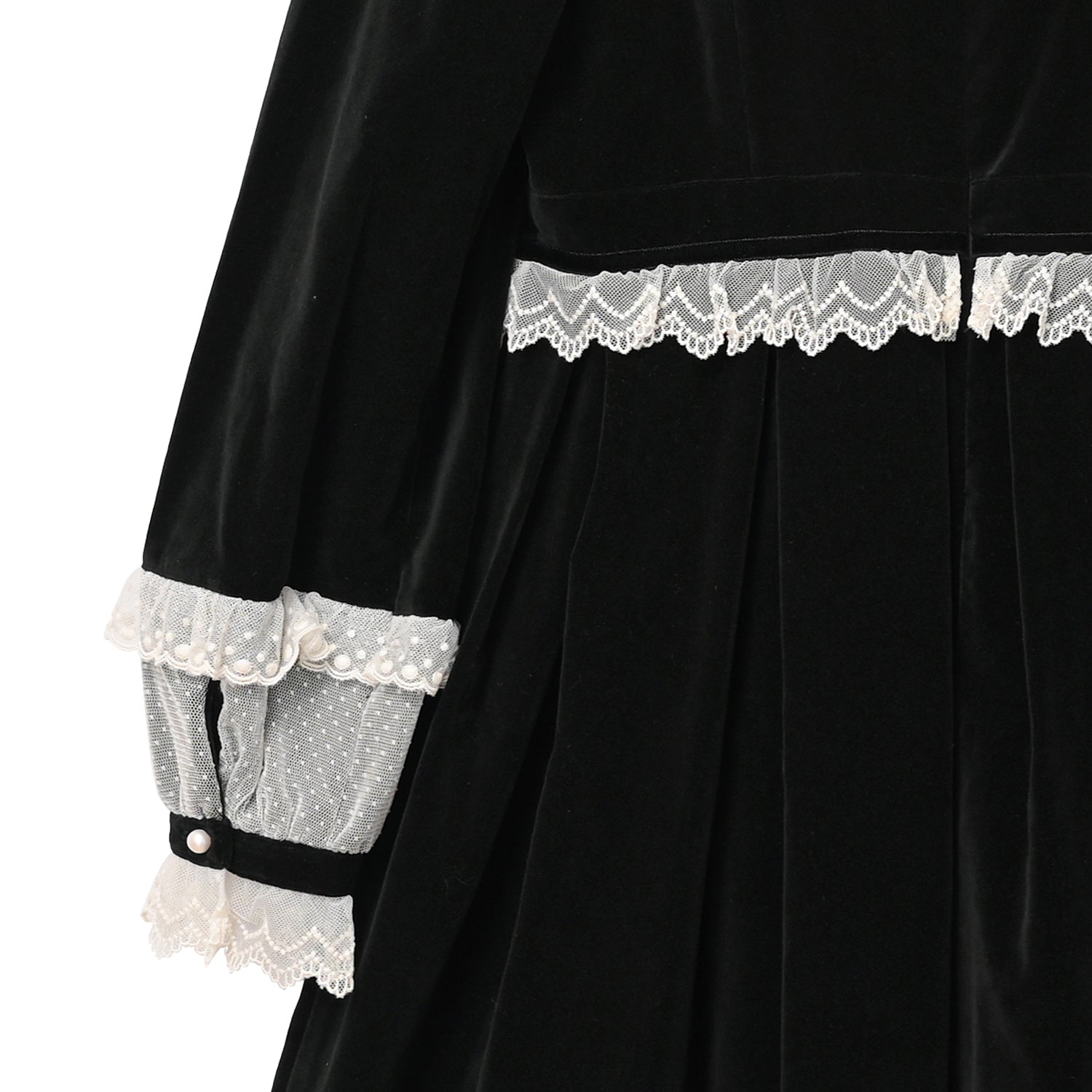 ノスタルジックドール別珍ワンピース-Melody BasKet(メロディー