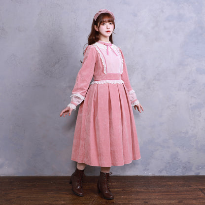 ノスタルジックドール別珍ワンピース