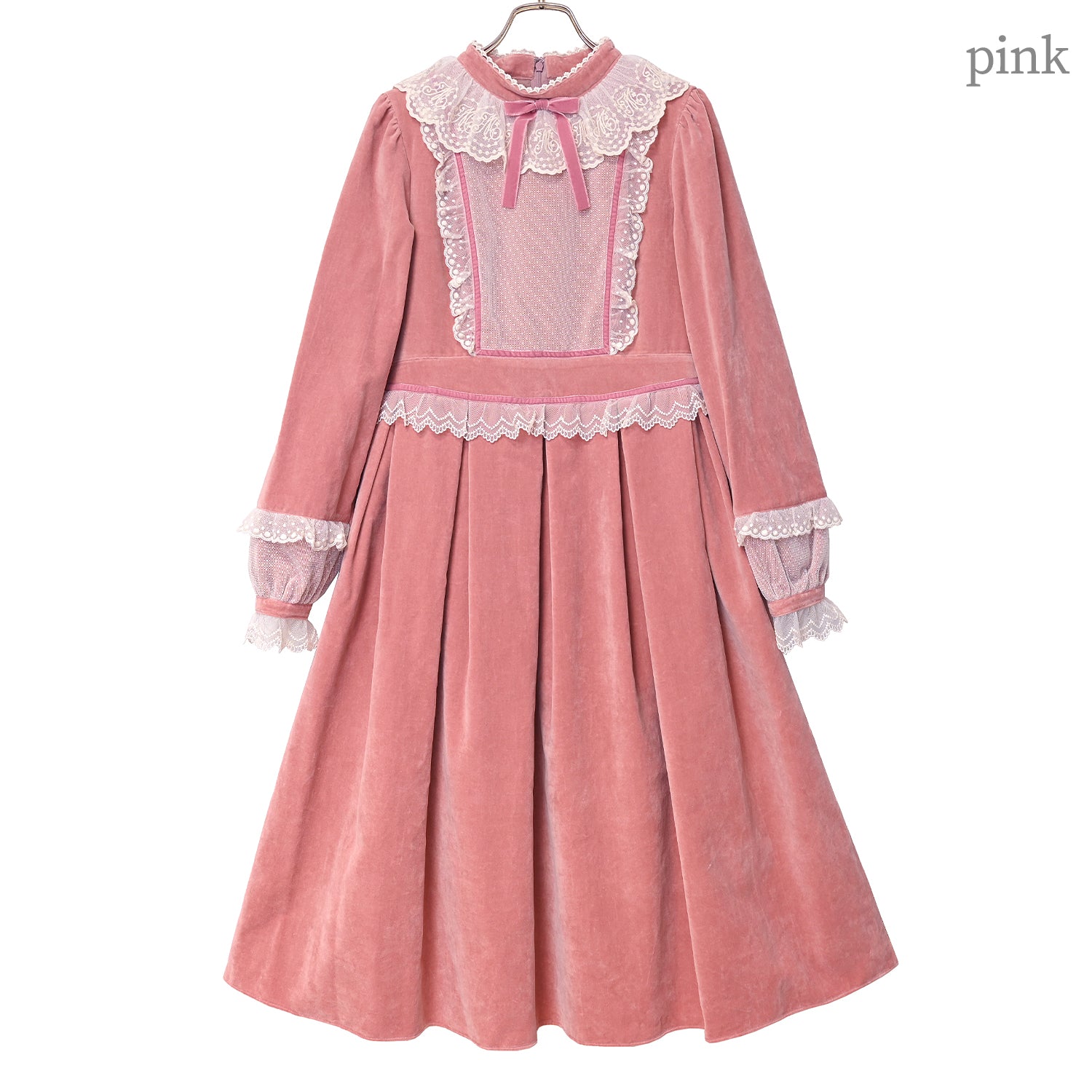 ノスタルジックドール別珍ワンピース-Melody BasKet(メロディー