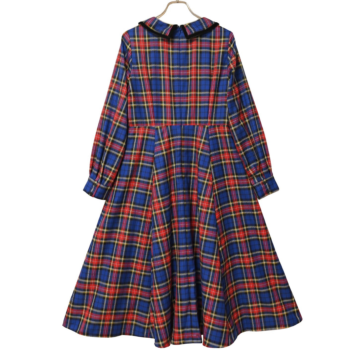 Ribbon tartan dress