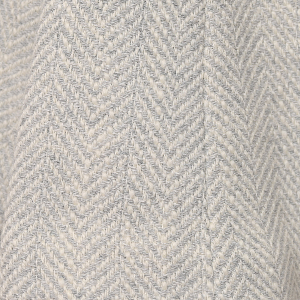 リボンパール ヘリンボーンショートコート