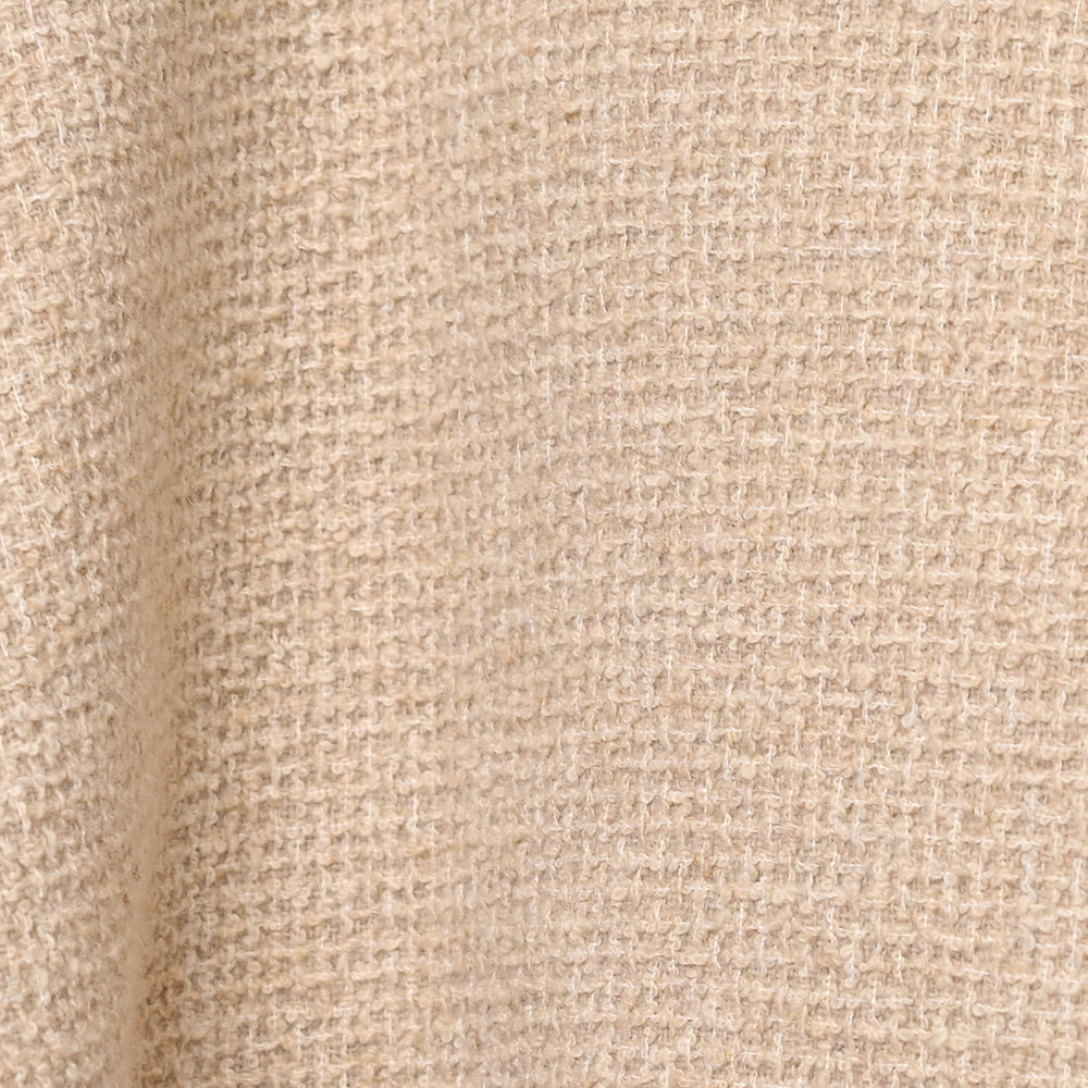 ケープ付きツイードショートコート