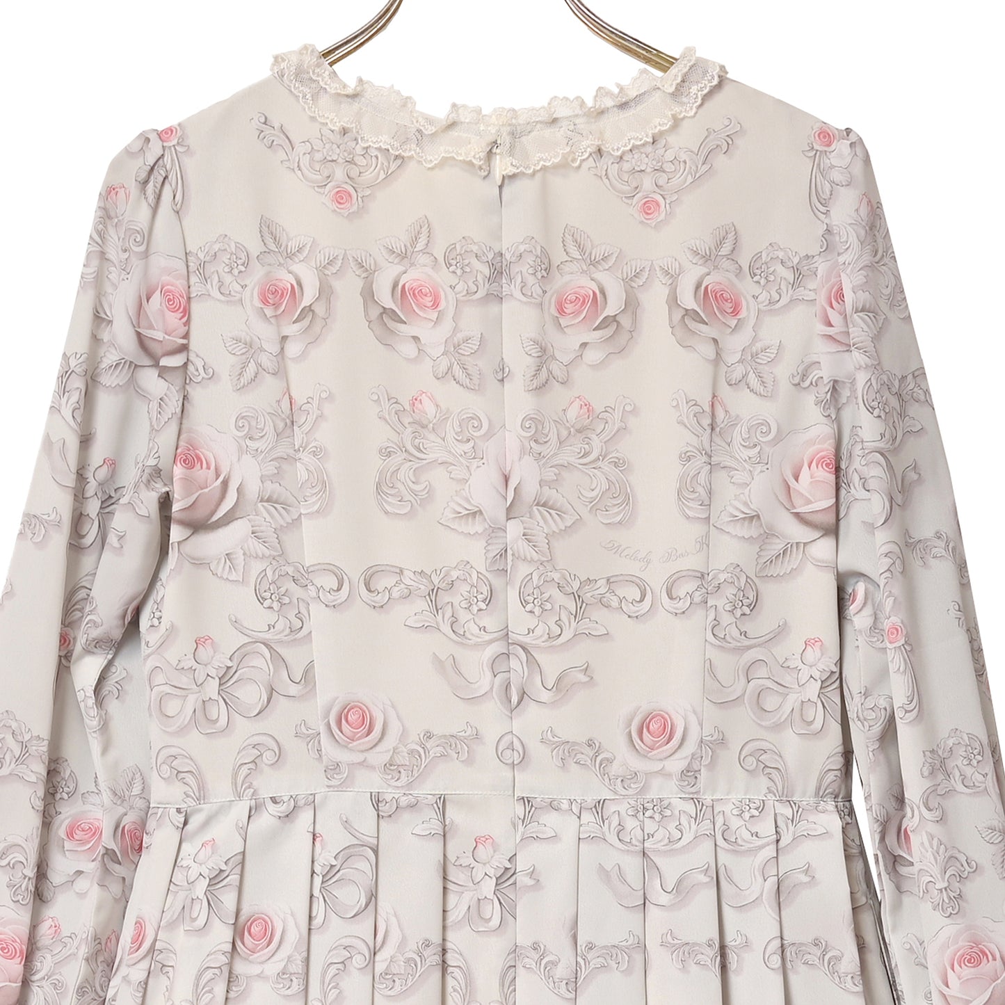 Rococo Rose triple ribbon dress