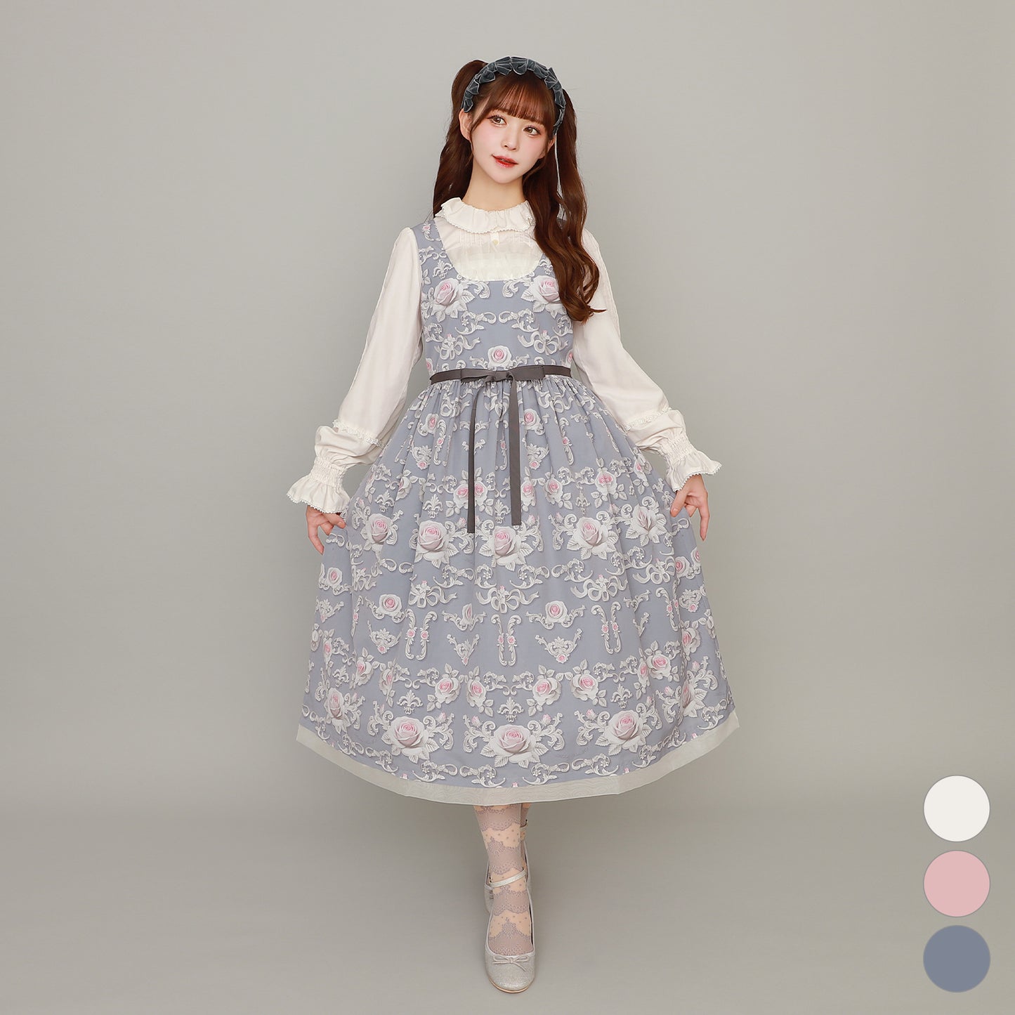 Rococo Rose jumper dress