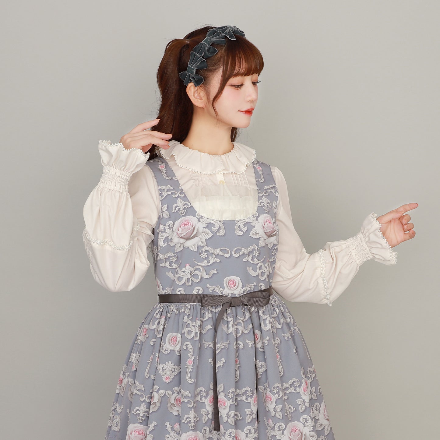 Rococo Rose jumper dress