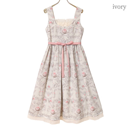 Rococo Rose jumper dress