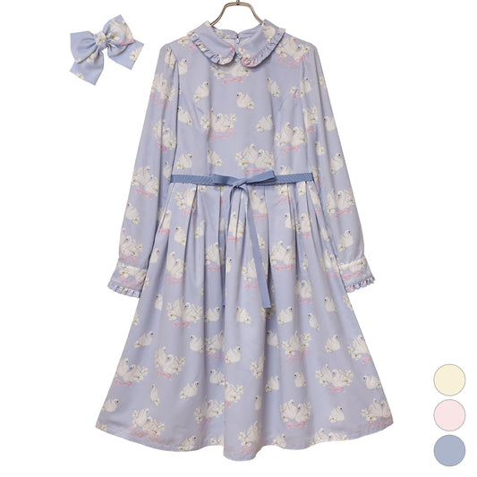 2026 Winter swan dress set