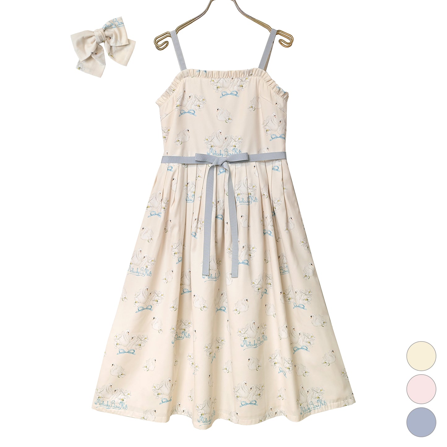 2026 Winter swan  jumper dress set