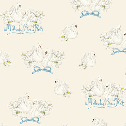 2026 Winter swan  jumper dress set