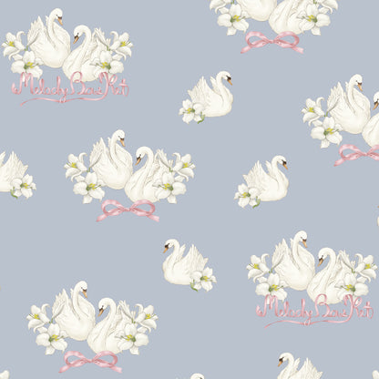 2026 Winter swan  jumper dress set