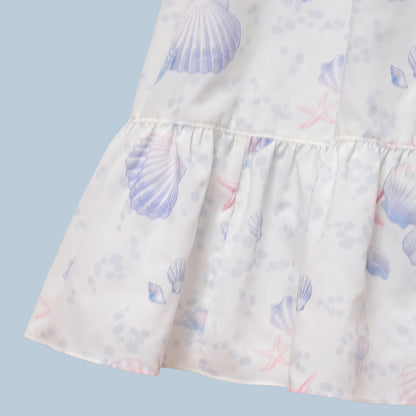 Seaside shell jumper dress