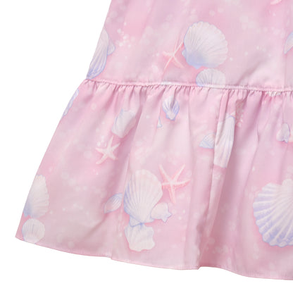 Seaside shell jumper dress
