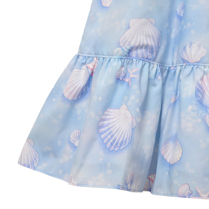 Seaside shell jumper dress