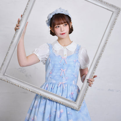 Seaside shell jumper dress