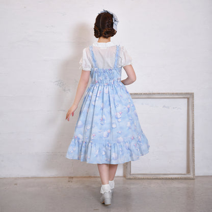 Seaside shell jumper dress