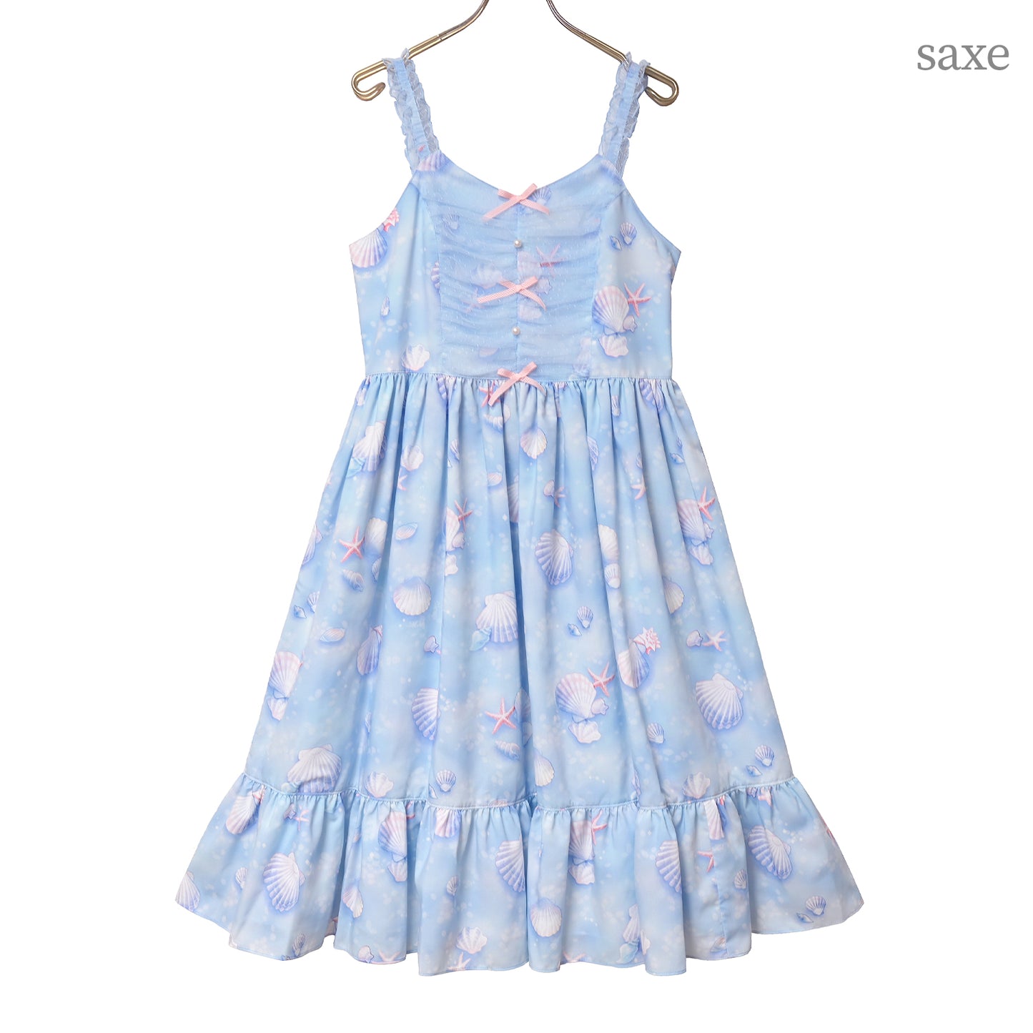 Seaside shell jumper dress