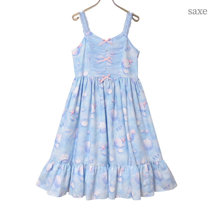 Seaside shell jumper dress