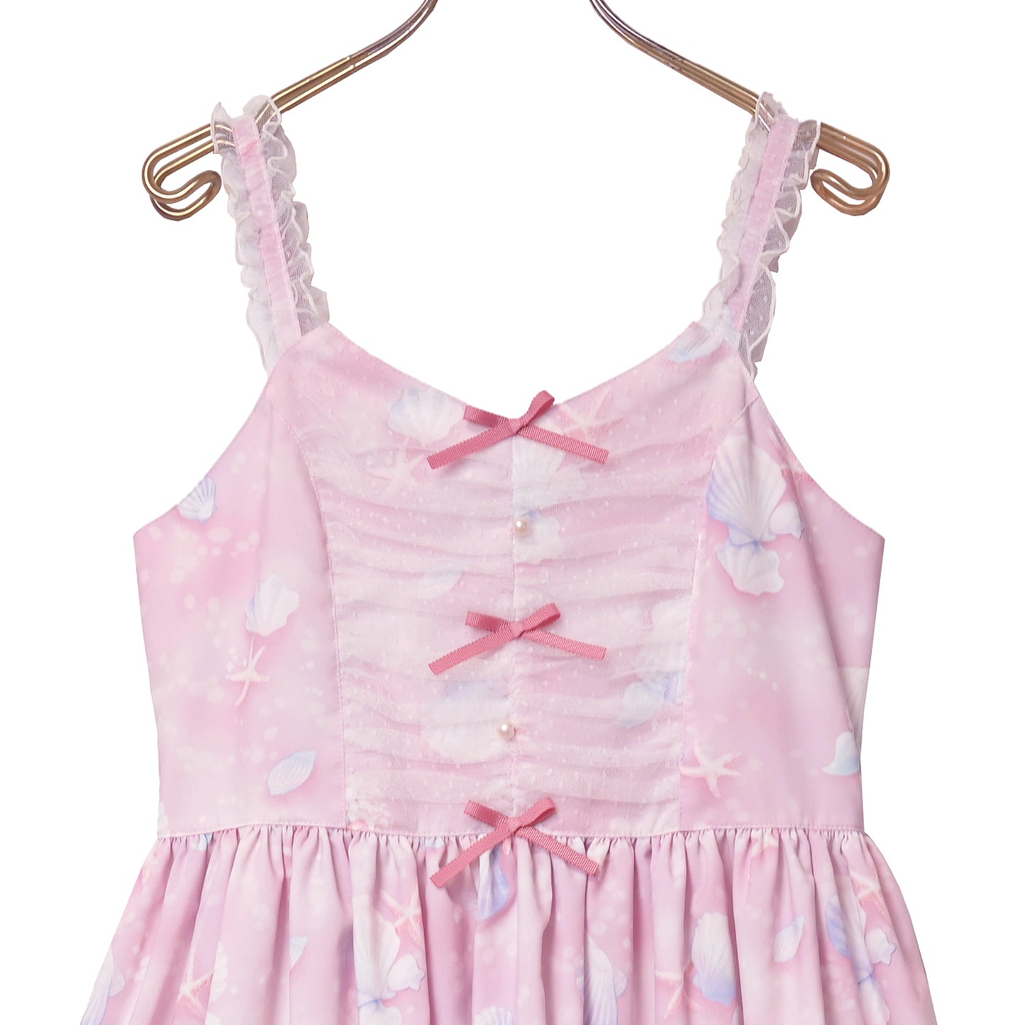 Seaside shell jumper dress