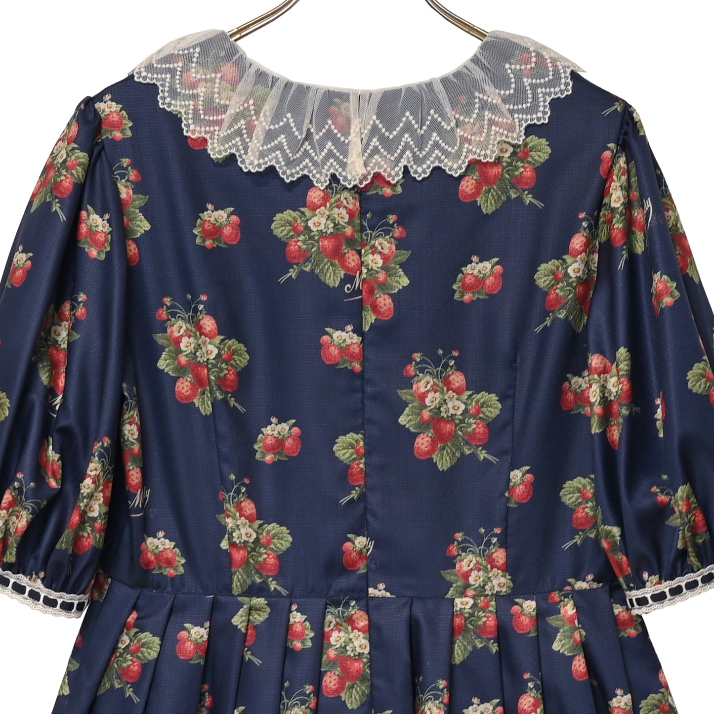 Strawberry time Vネックワンピース