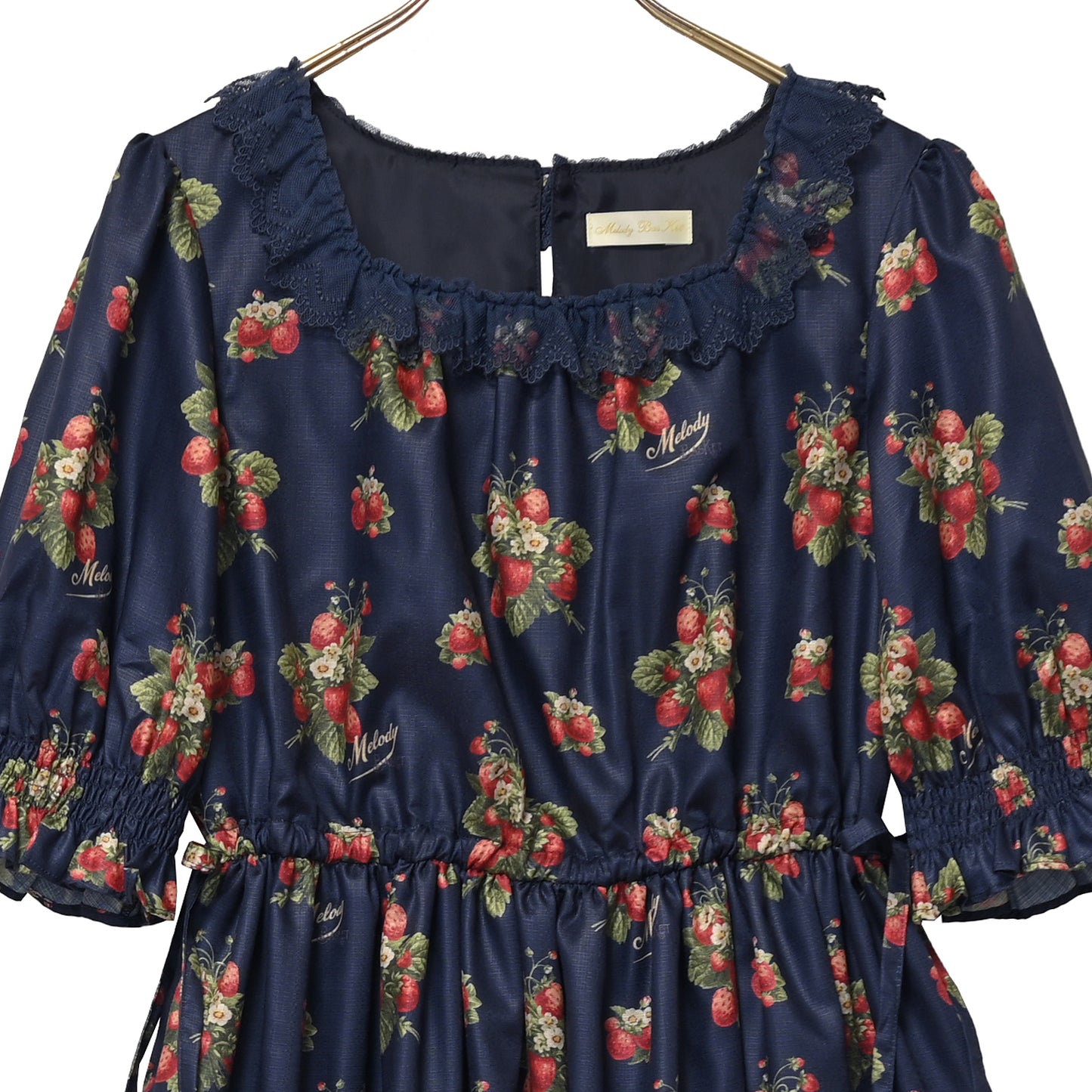 Strawberry timeスクエアネックワンピース