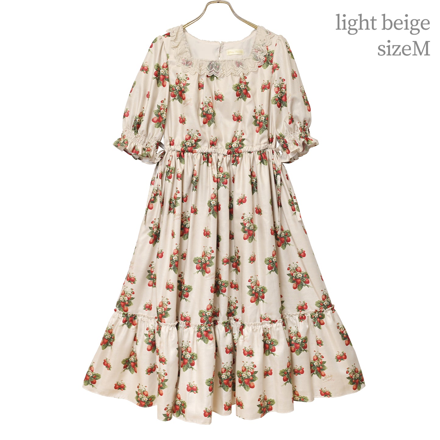 Strawberry timeスクエアネックワンピース